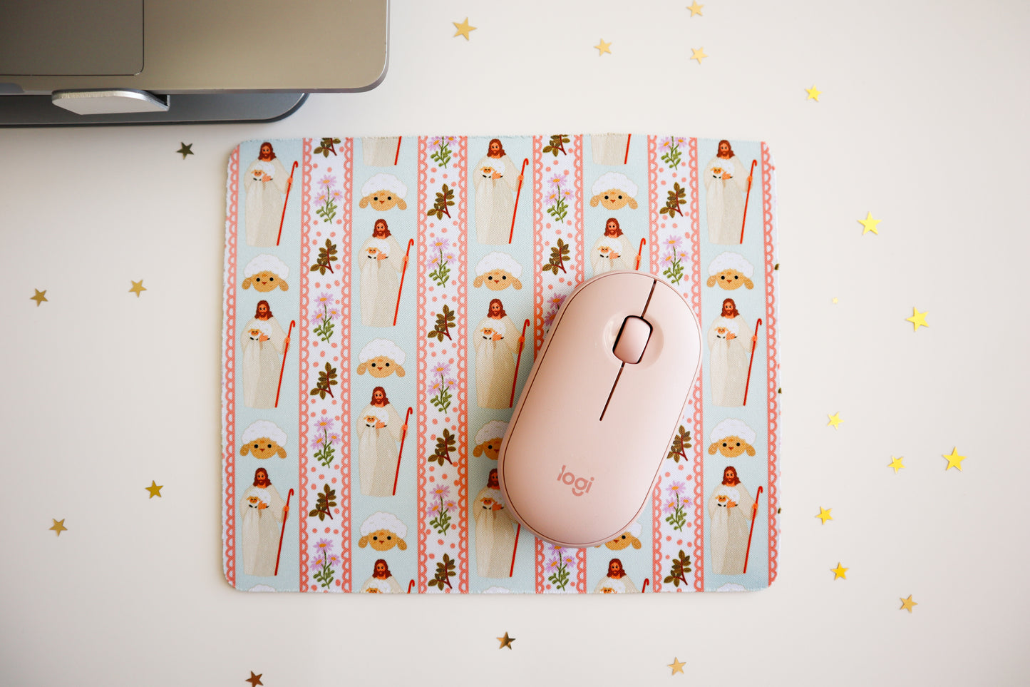 Jesus the Good Shepherd Mouse Pad
