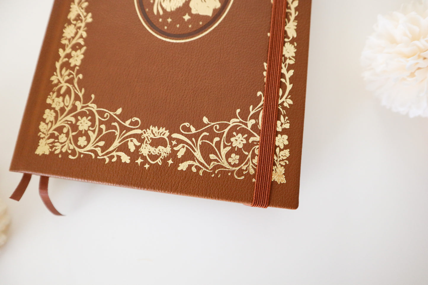 Crown of Thorns Leather Journal