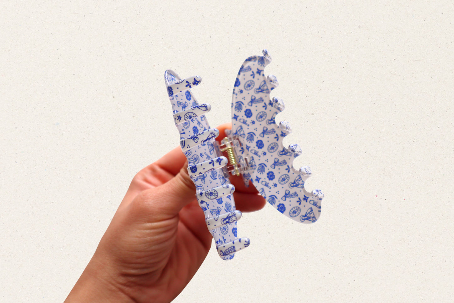 Marian Pattern Hair Clip