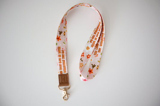 The Lord Is With You Lanyard
