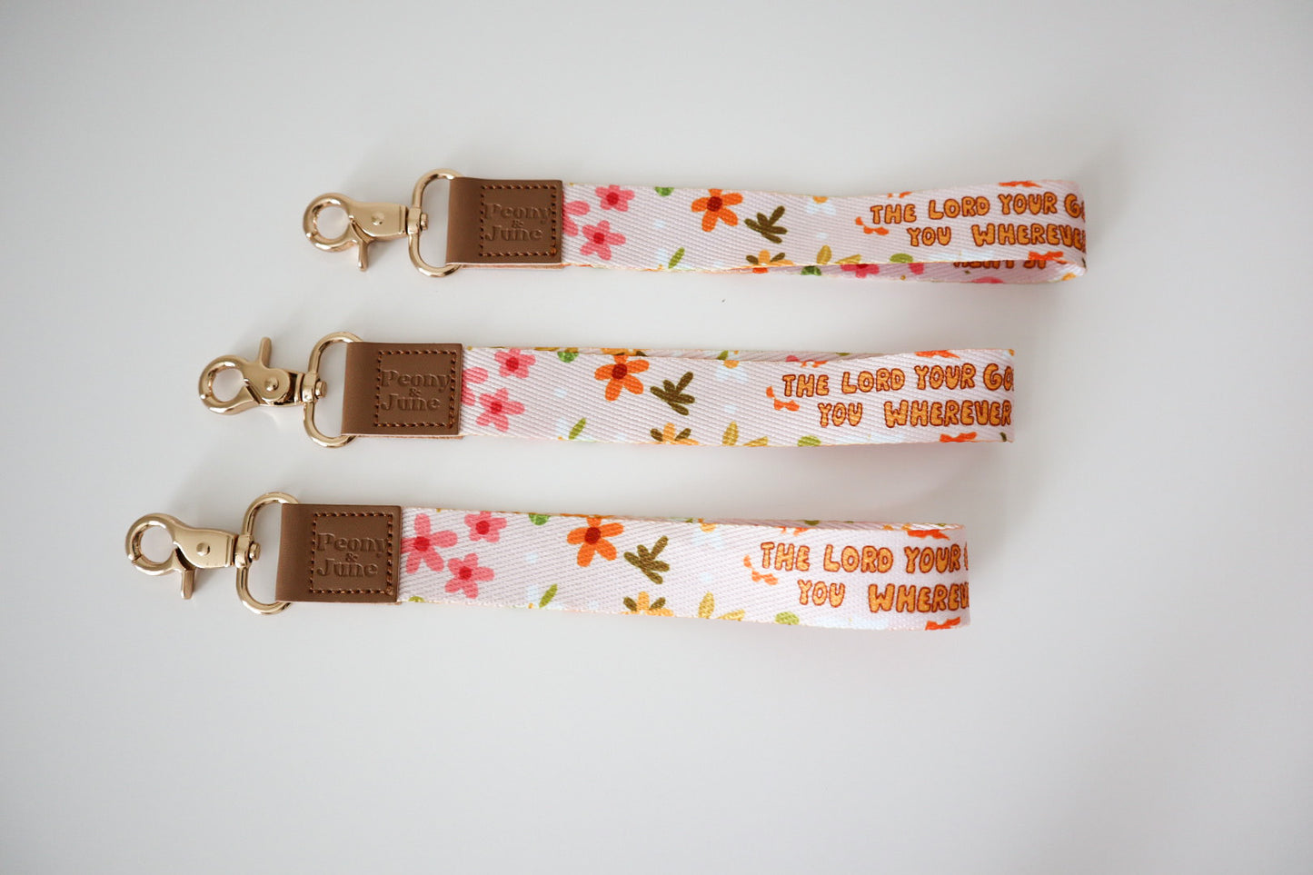 The Lord Is With You Wristlet