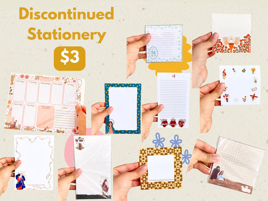 Discontinued Stationery