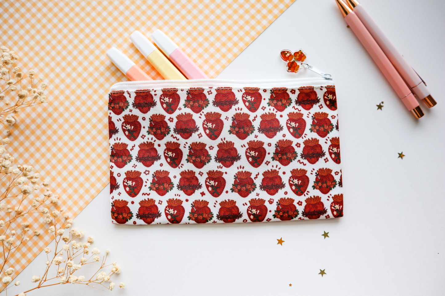 Holy Hearts Pencil Case