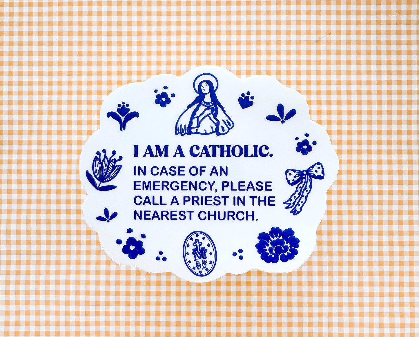 Catholic Sticker Call a Priest