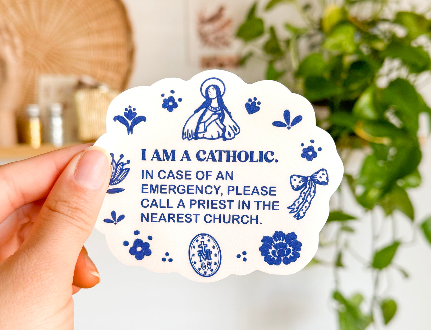 Catholic Sticker Call a Priest