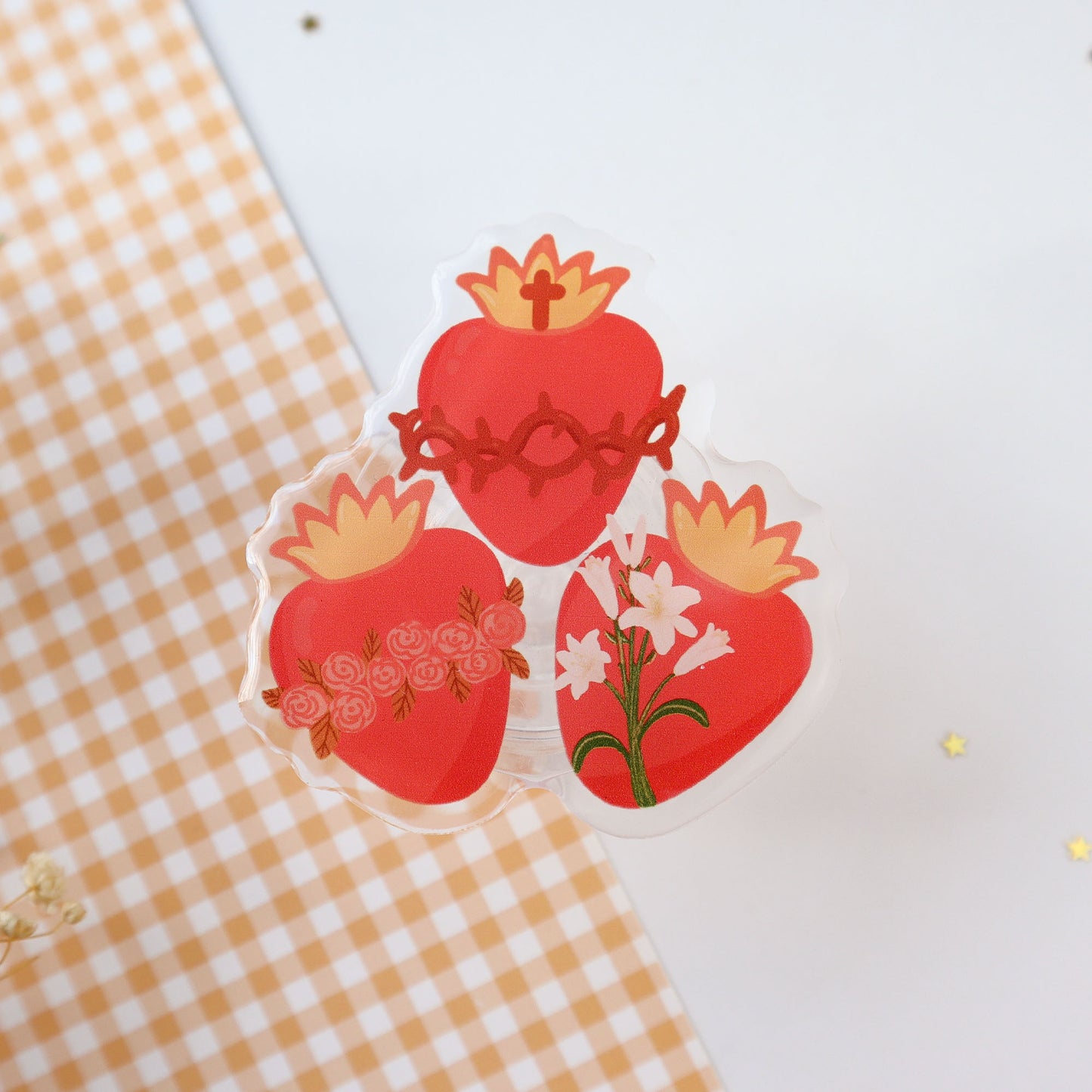 Holy Hearts Phone Grip