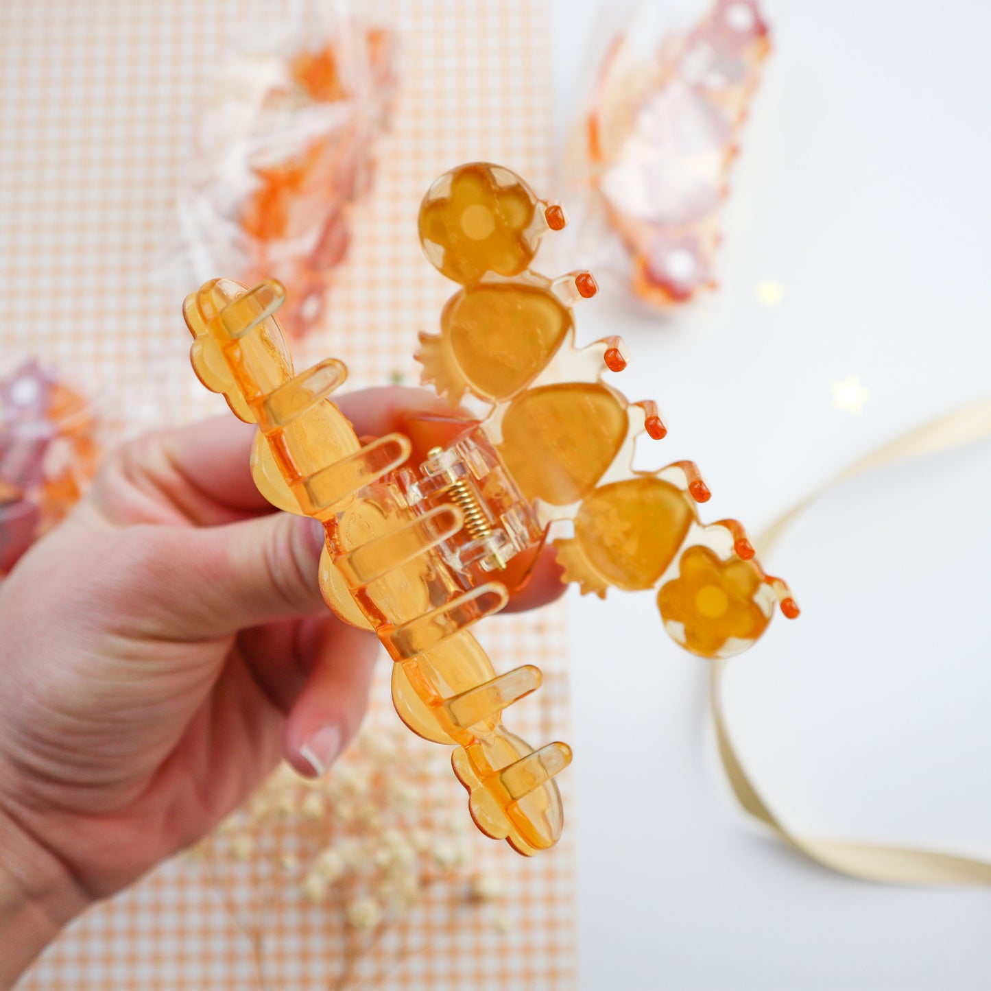 Holy Hearts Hair Clip