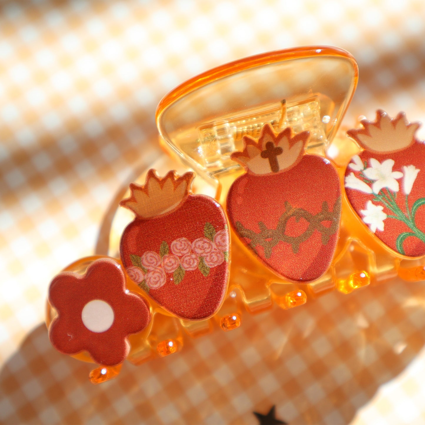 Holy Hearts Hair Clip