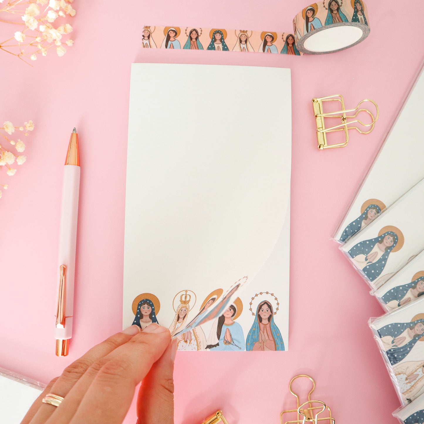 Blessed Mother Notepad