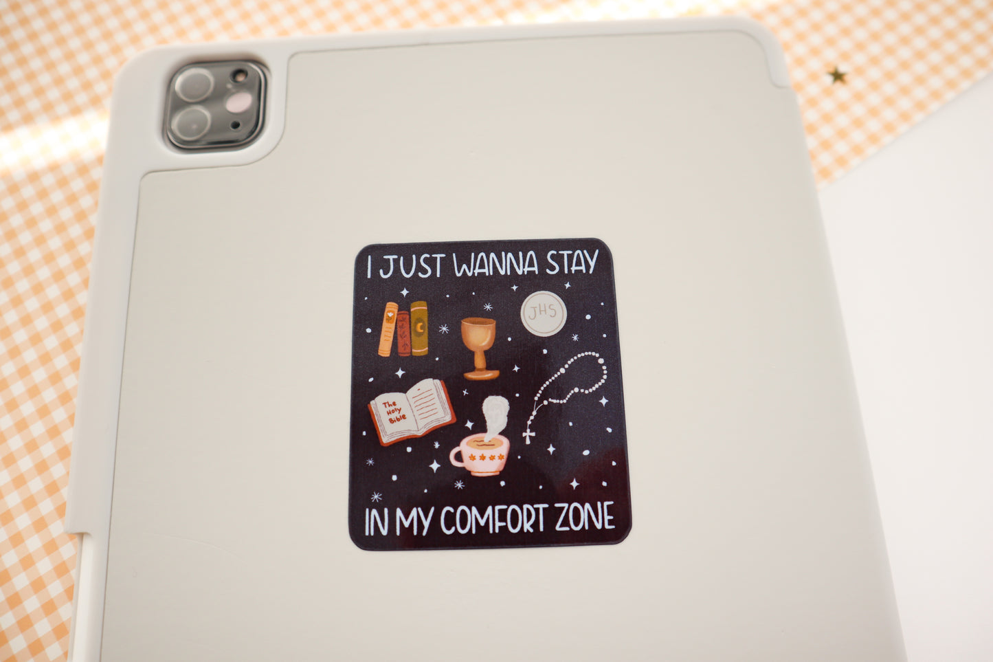 I Just Wanna Stay In My Comfort Zone Sticker