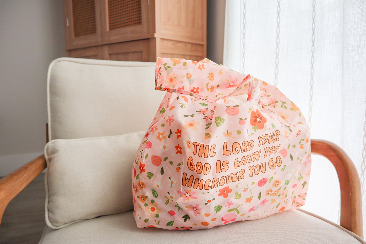 The Lord Is With You Shopping Bag