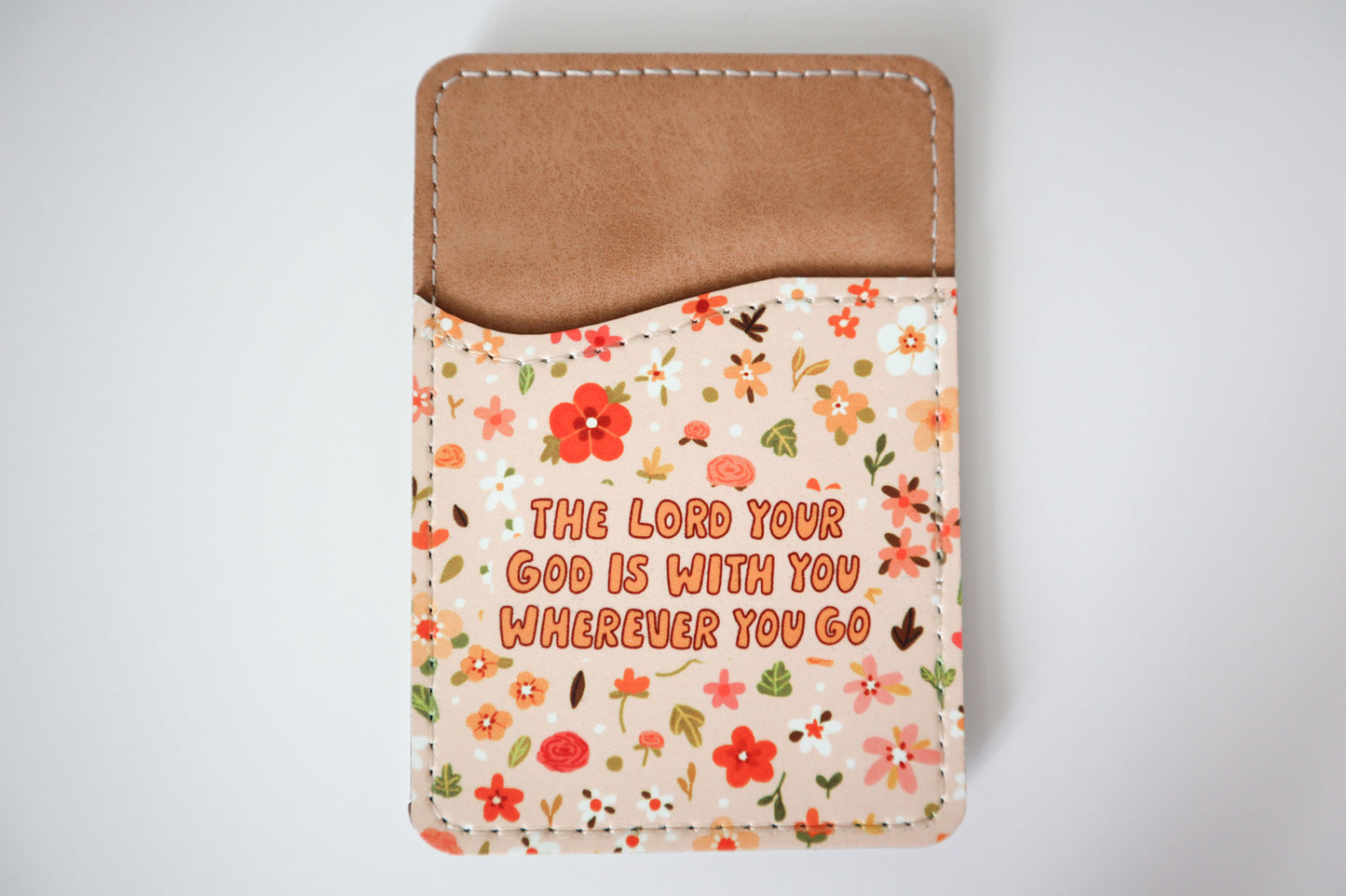 The Lord Is With You Phone Wallet