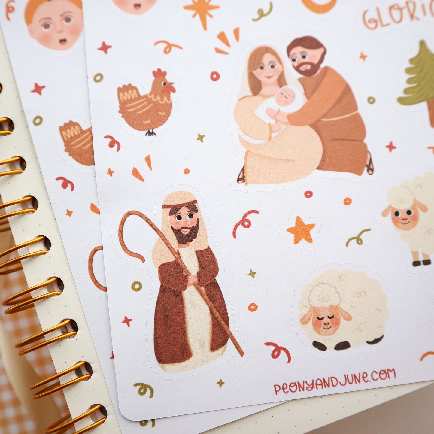 Nativity Sticker Sheet