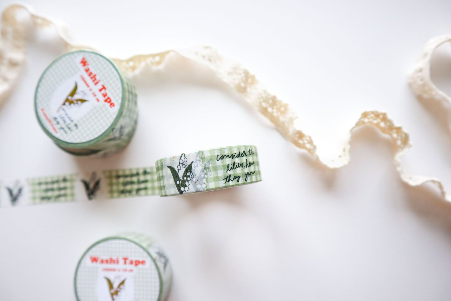 Consider The Lilies Washi Tape