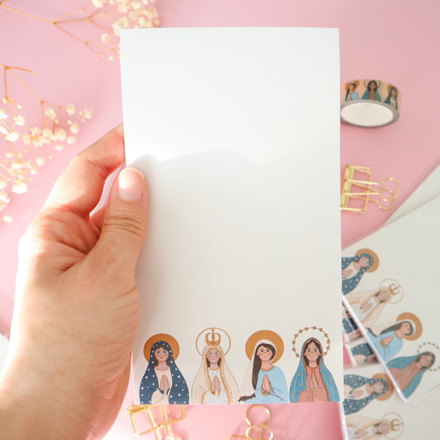 Blessed Mother Notepad