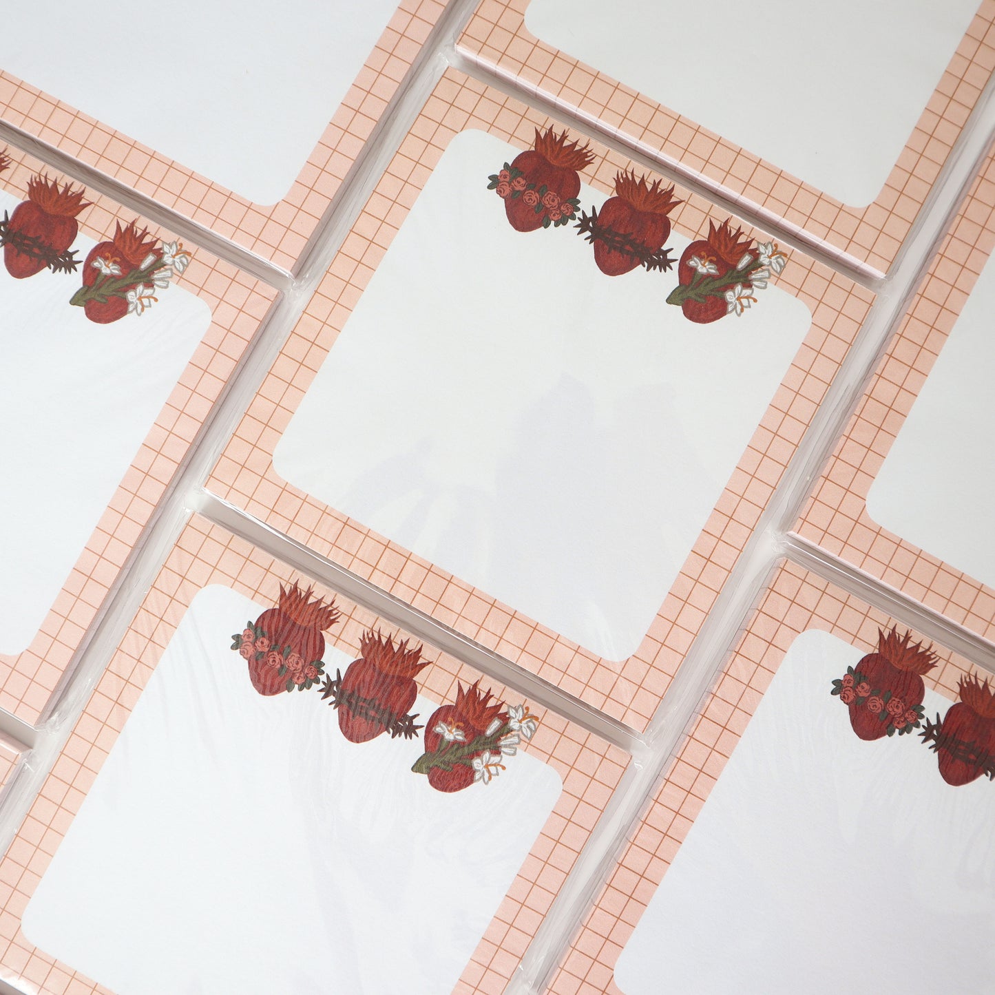 Holy Family Hearts Notepad