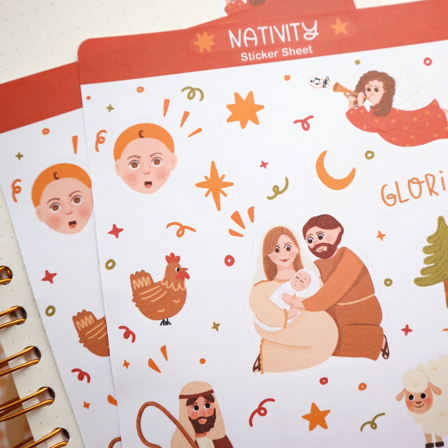Nativity Sticker Sheet