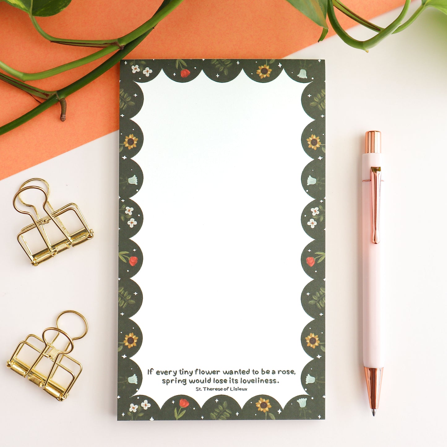 St Therese Notepad