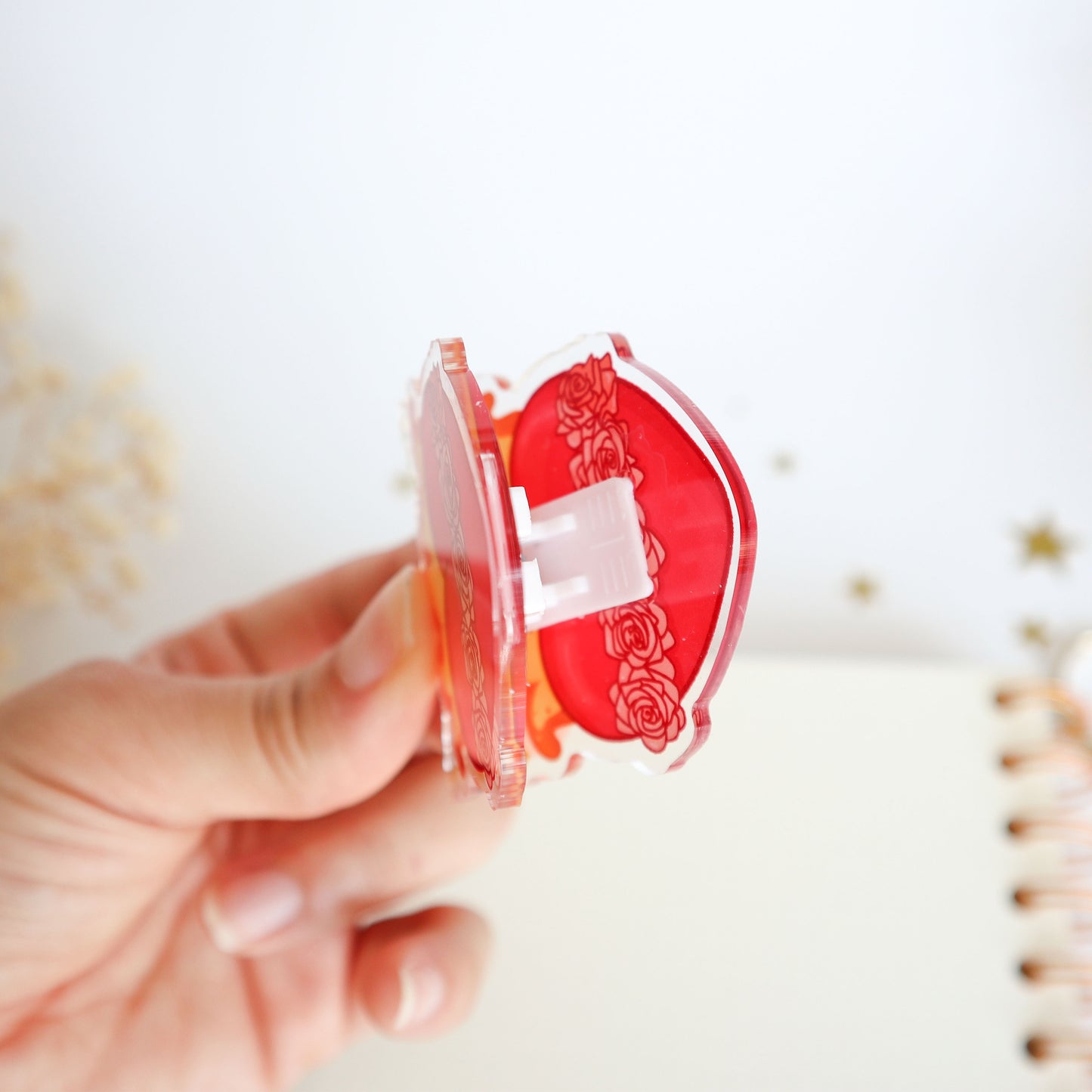 Immaculate Heart Acrylic Clip