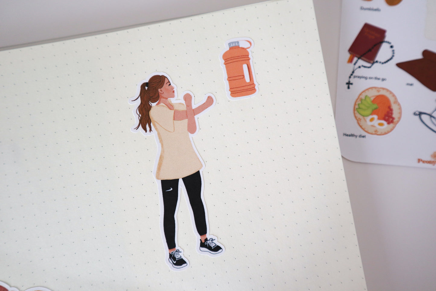 The Fit Catholic Girl Sticker Sheet