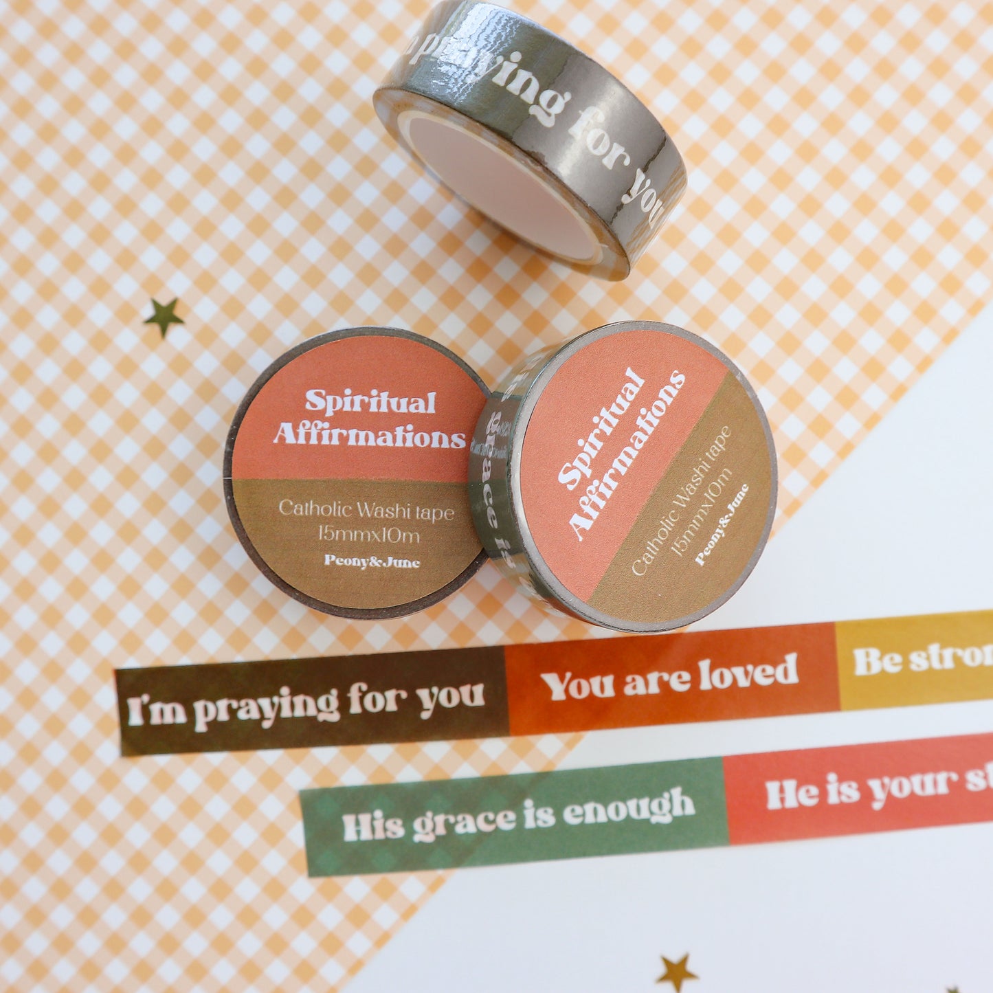 Spiritual Affirmations Washi Tape