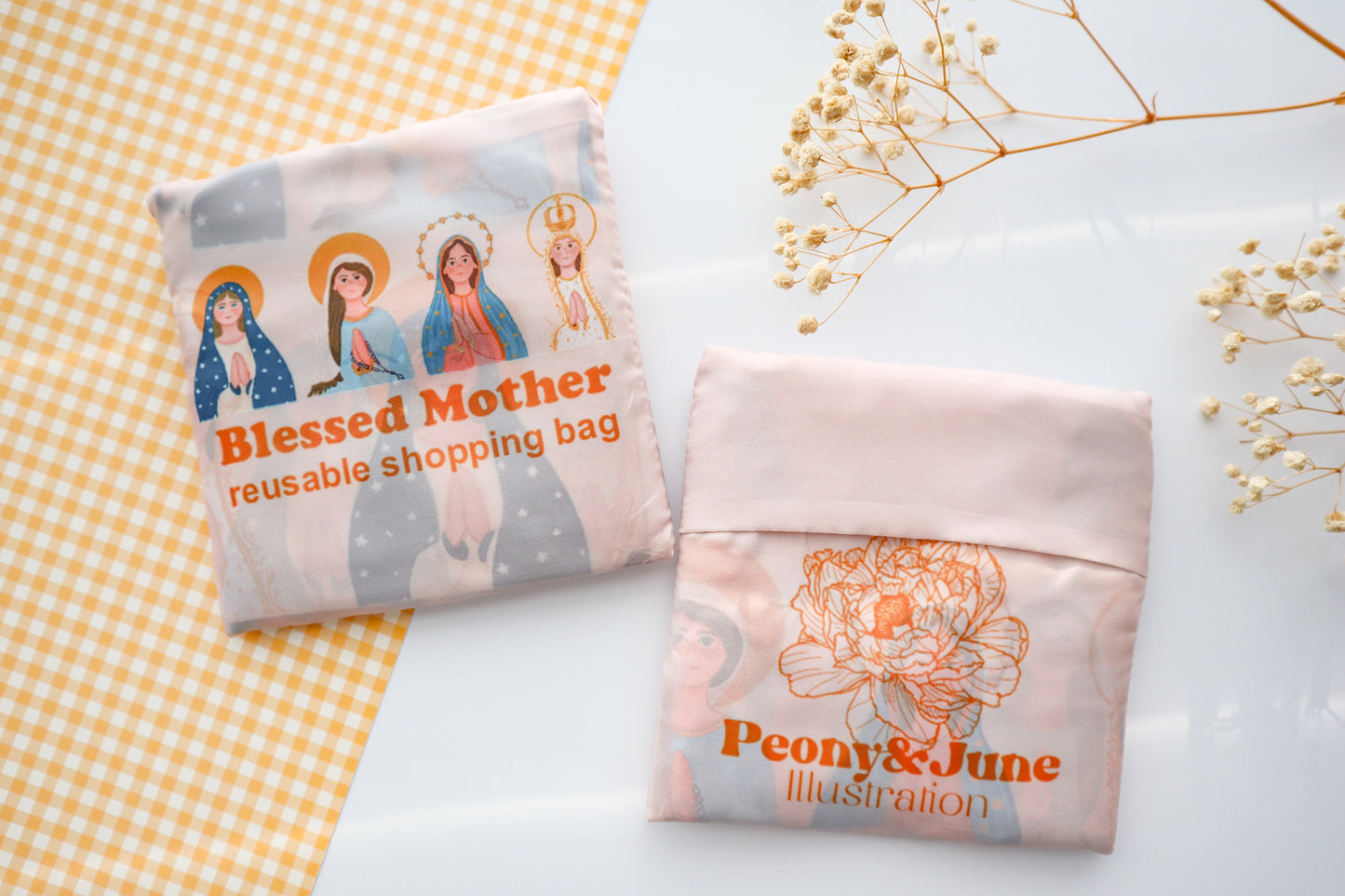 Blessed Mother Shopping Bag
