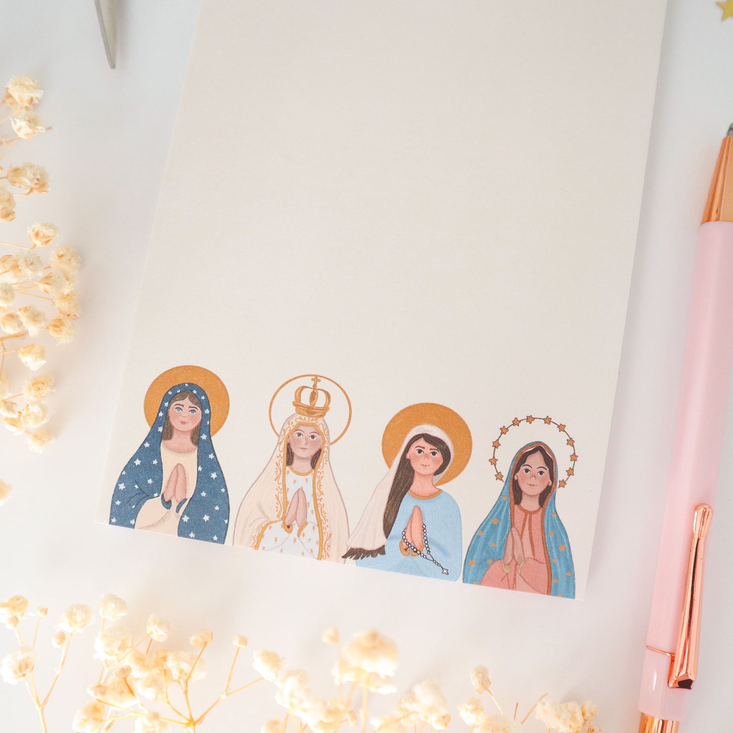 Blessed Mother Notepad