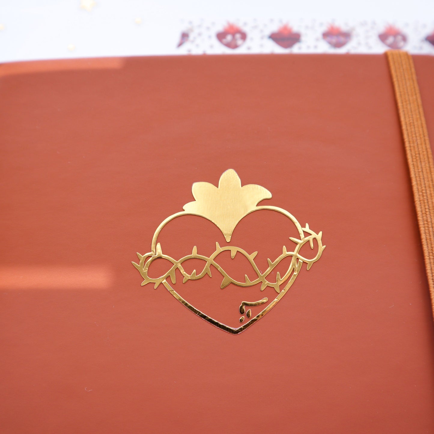Sacred Heart Leatherette Journal