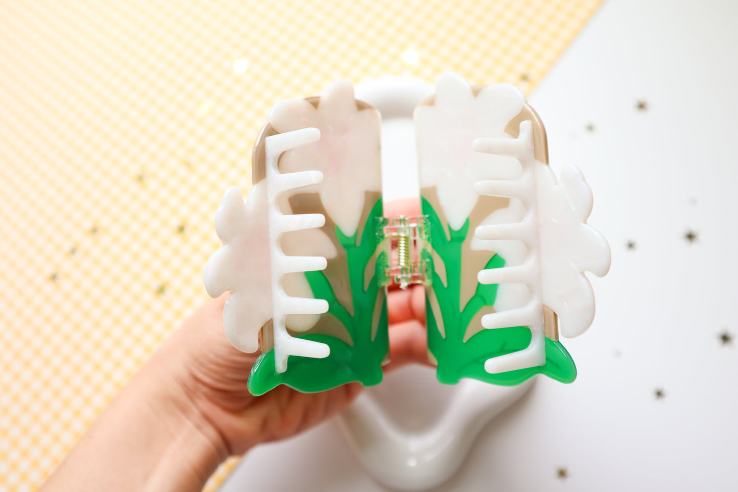 St Joseph Lily Hair Clip