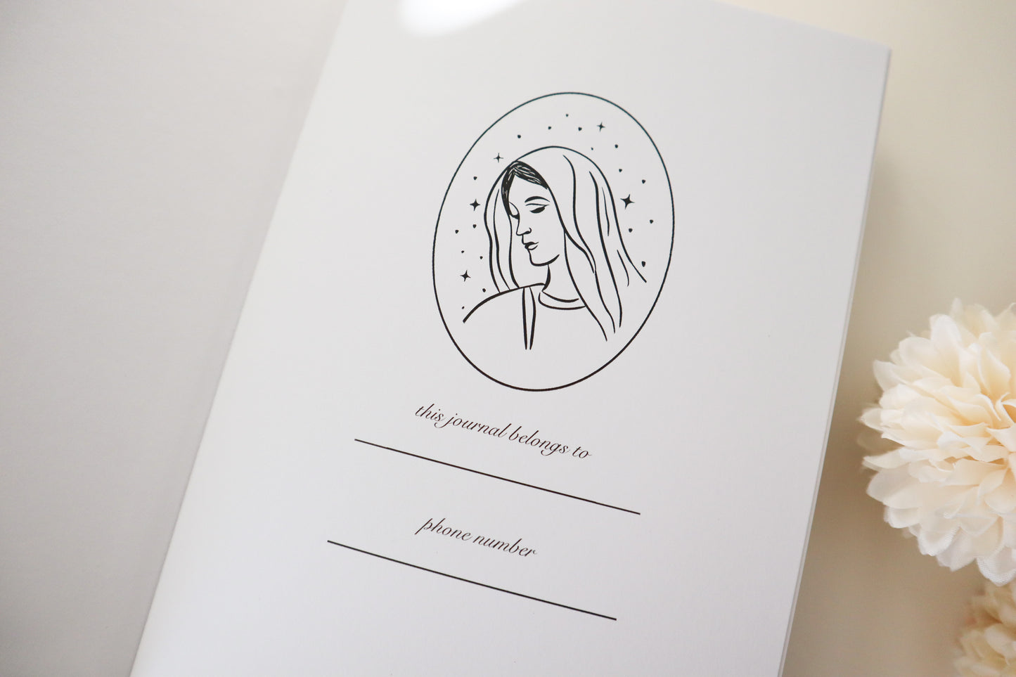 Blessed Mother Leather Journal