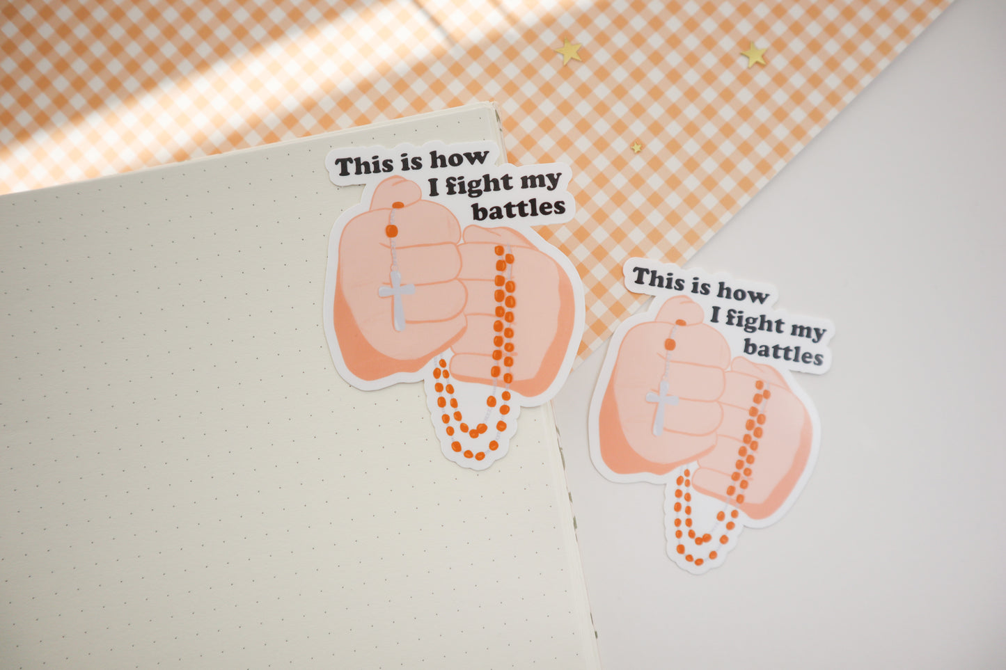 This Is How I Fight Sticker