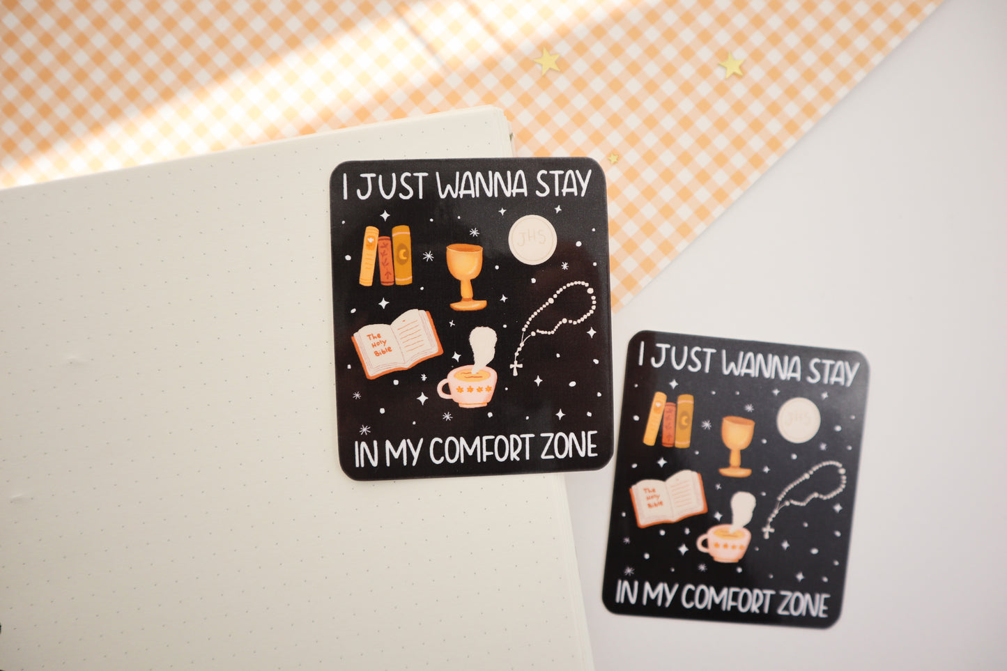 I Just Wanna Stay In My Comfort Zone Sticker