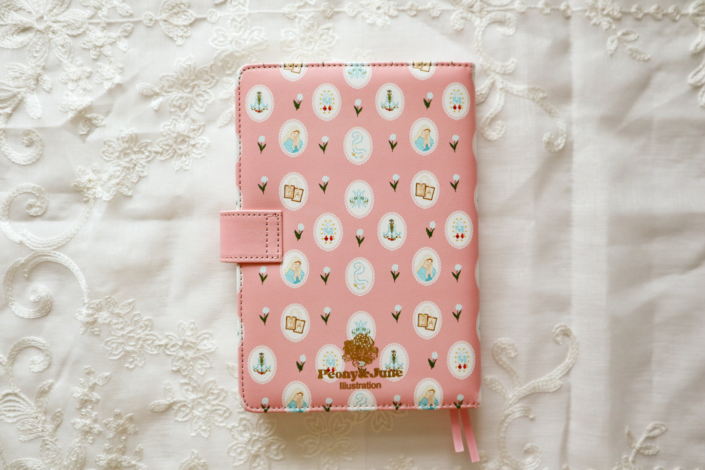 Pink Marian Leather Journal