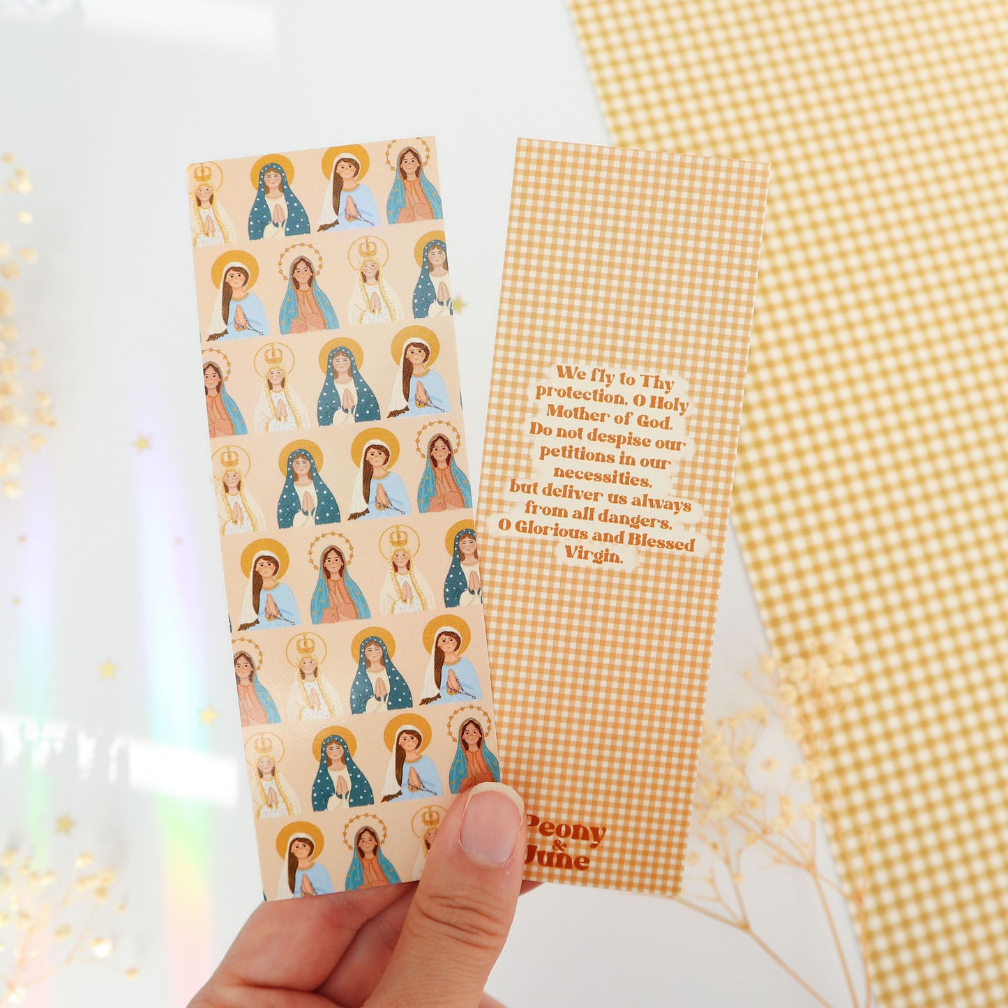 Blessed Mother Bookmark