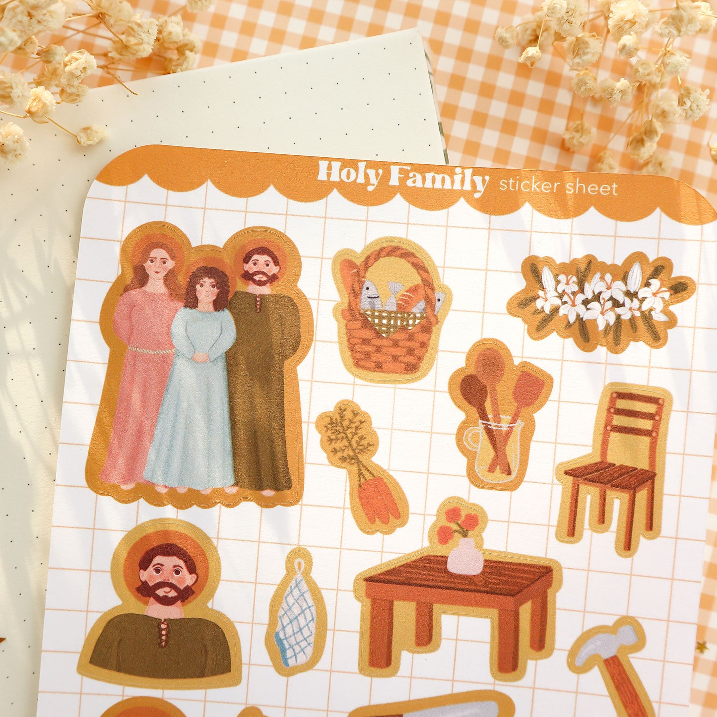 Holy Family Sticker Sheet