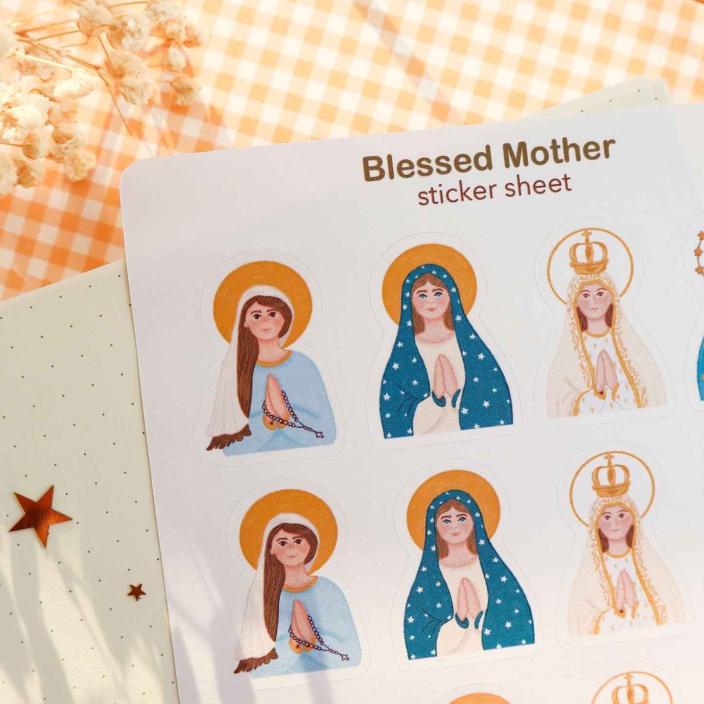 Blessed Mother Sticker Sheet