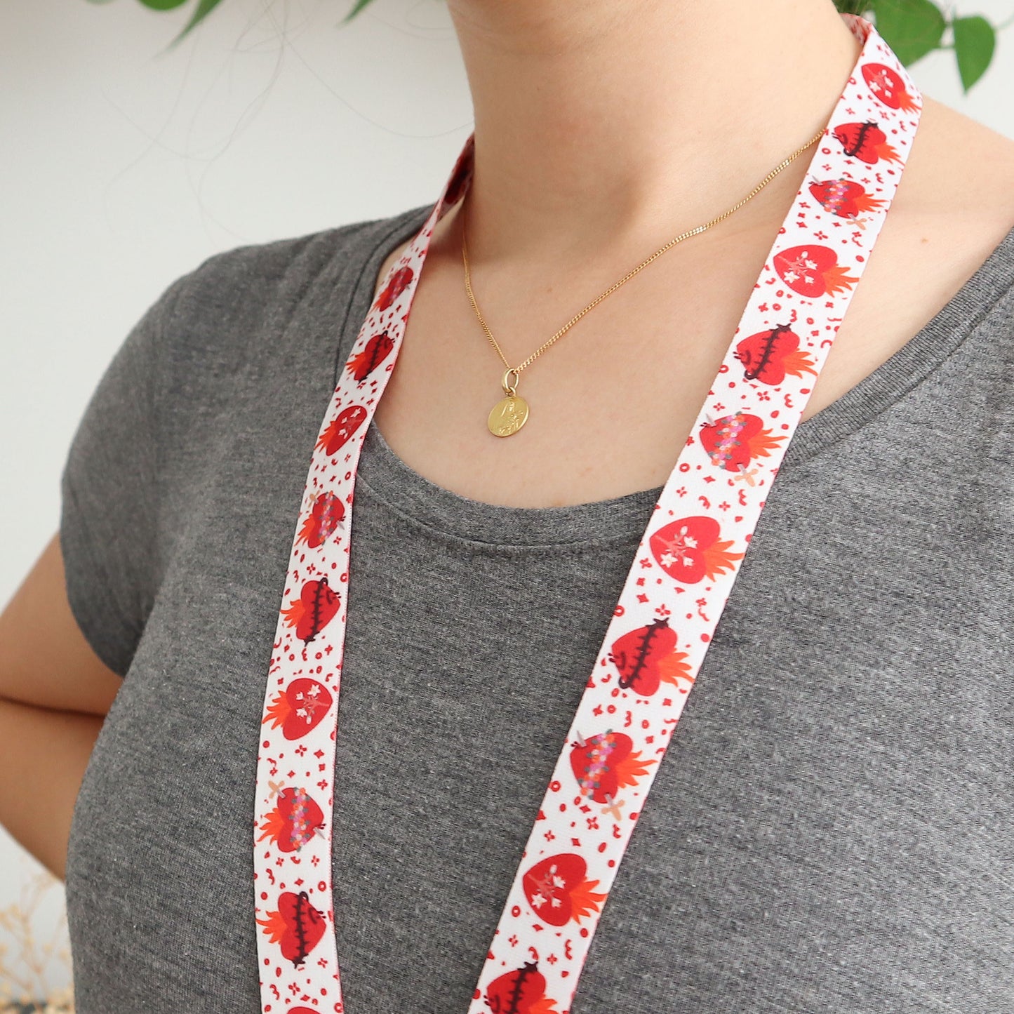 Holy Hearts Lanyard