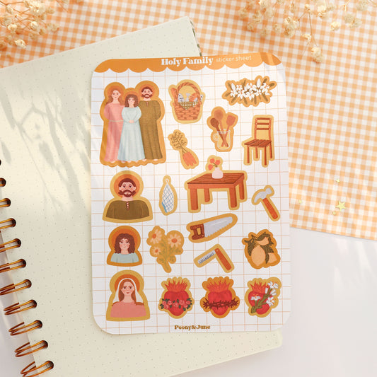 Holy Family Sticker Sheet