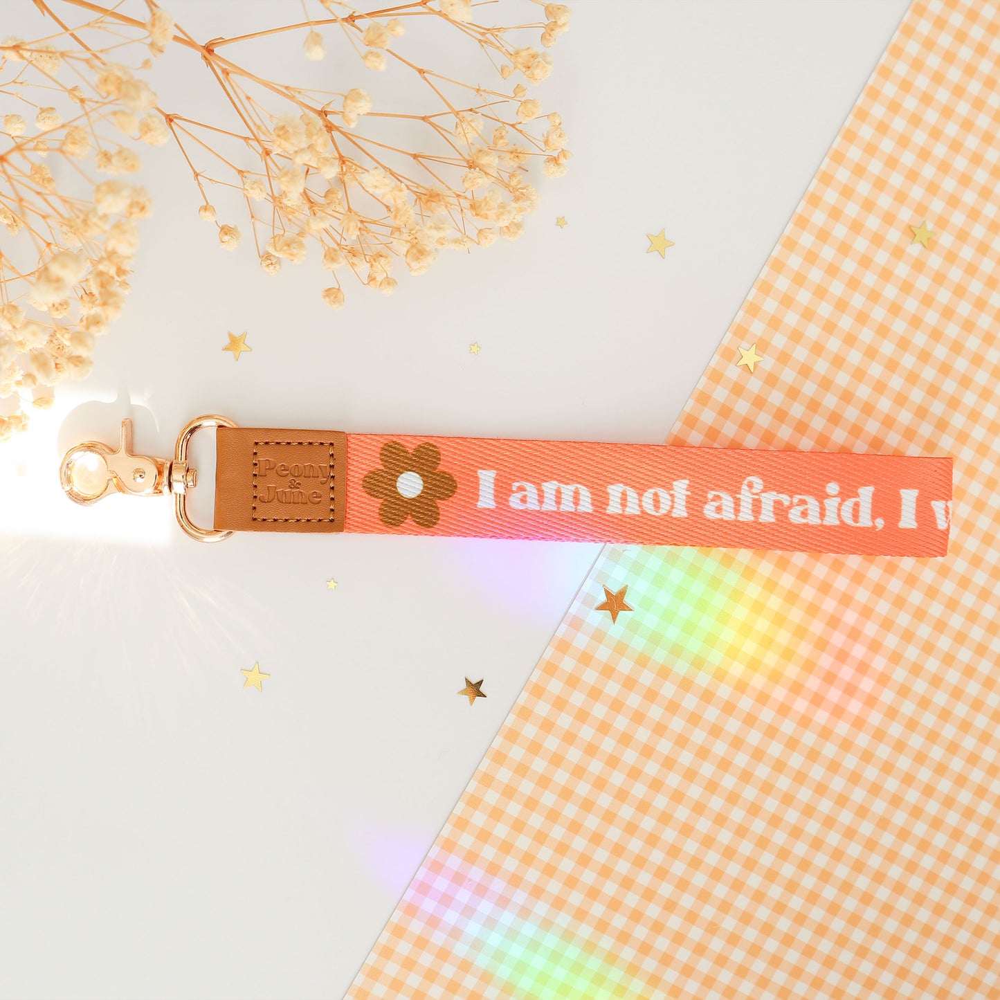 St Joan of Arc Wristlet Keychain