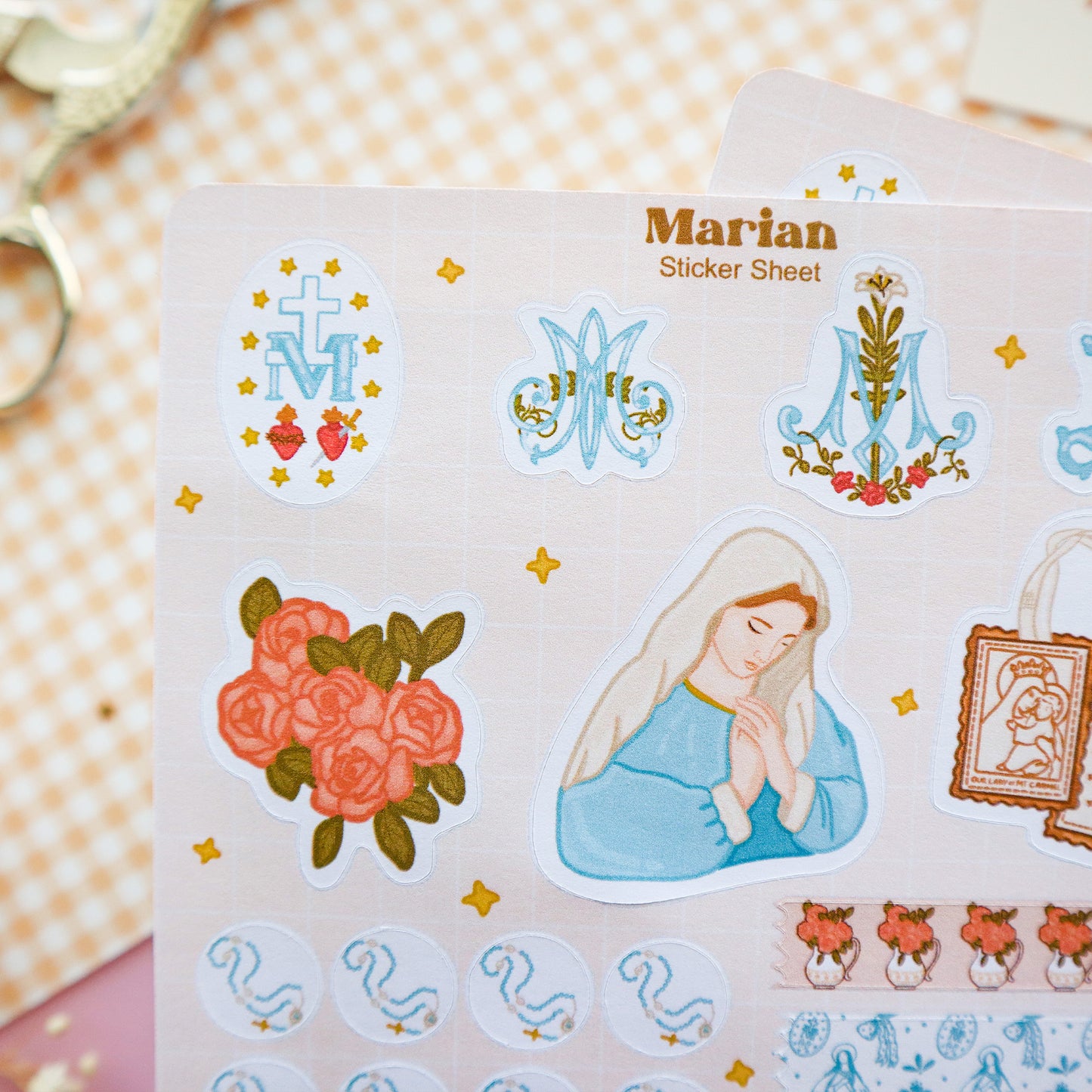 Marian Sticker Sheet