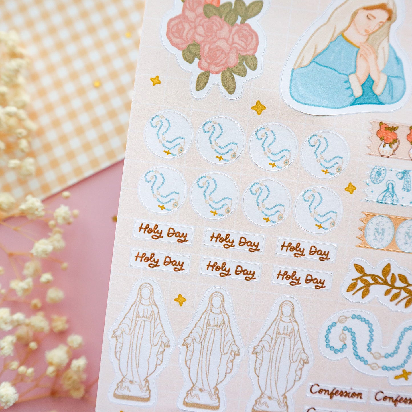 Marian Sticker Sheet