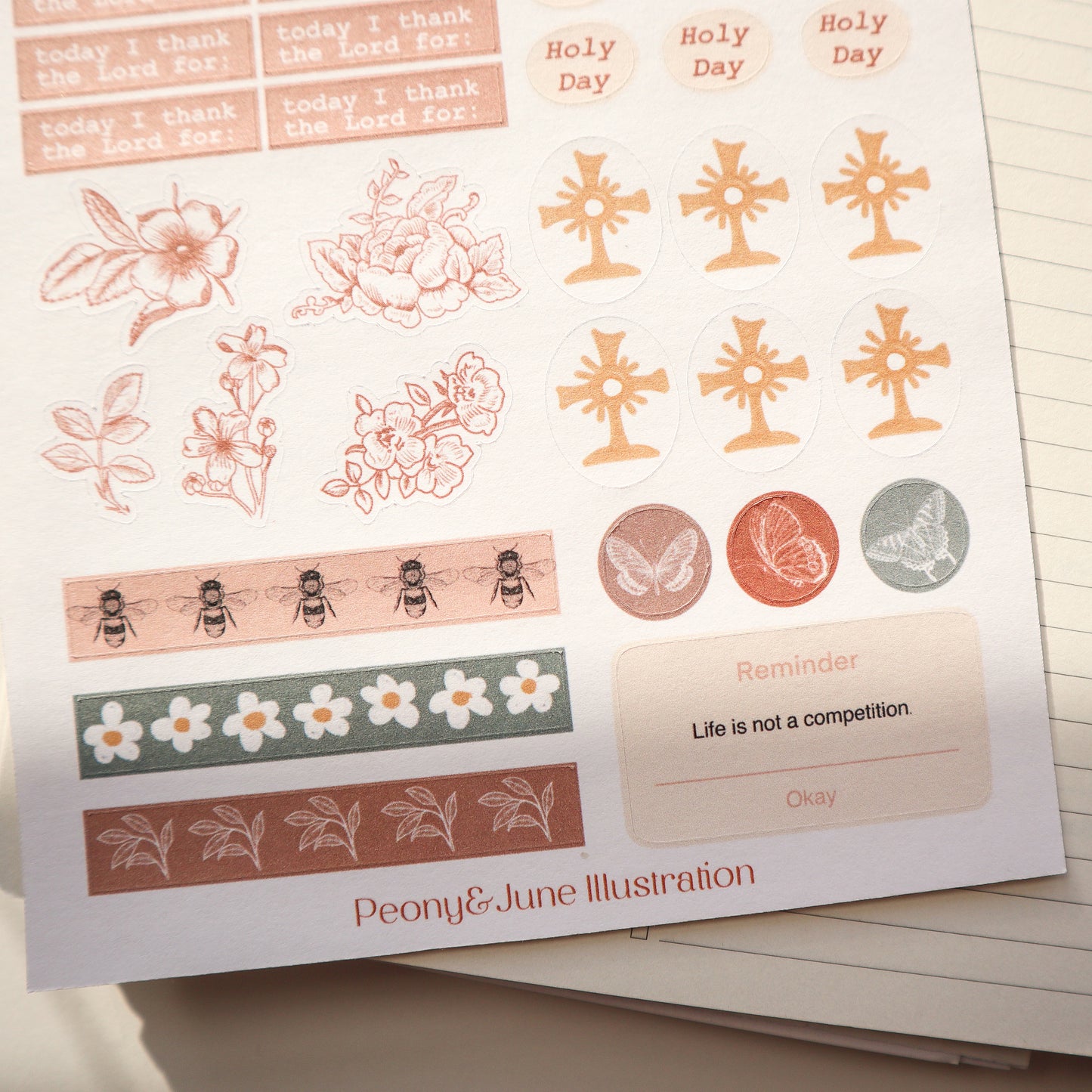 Prayer Journal Sticker Sheet