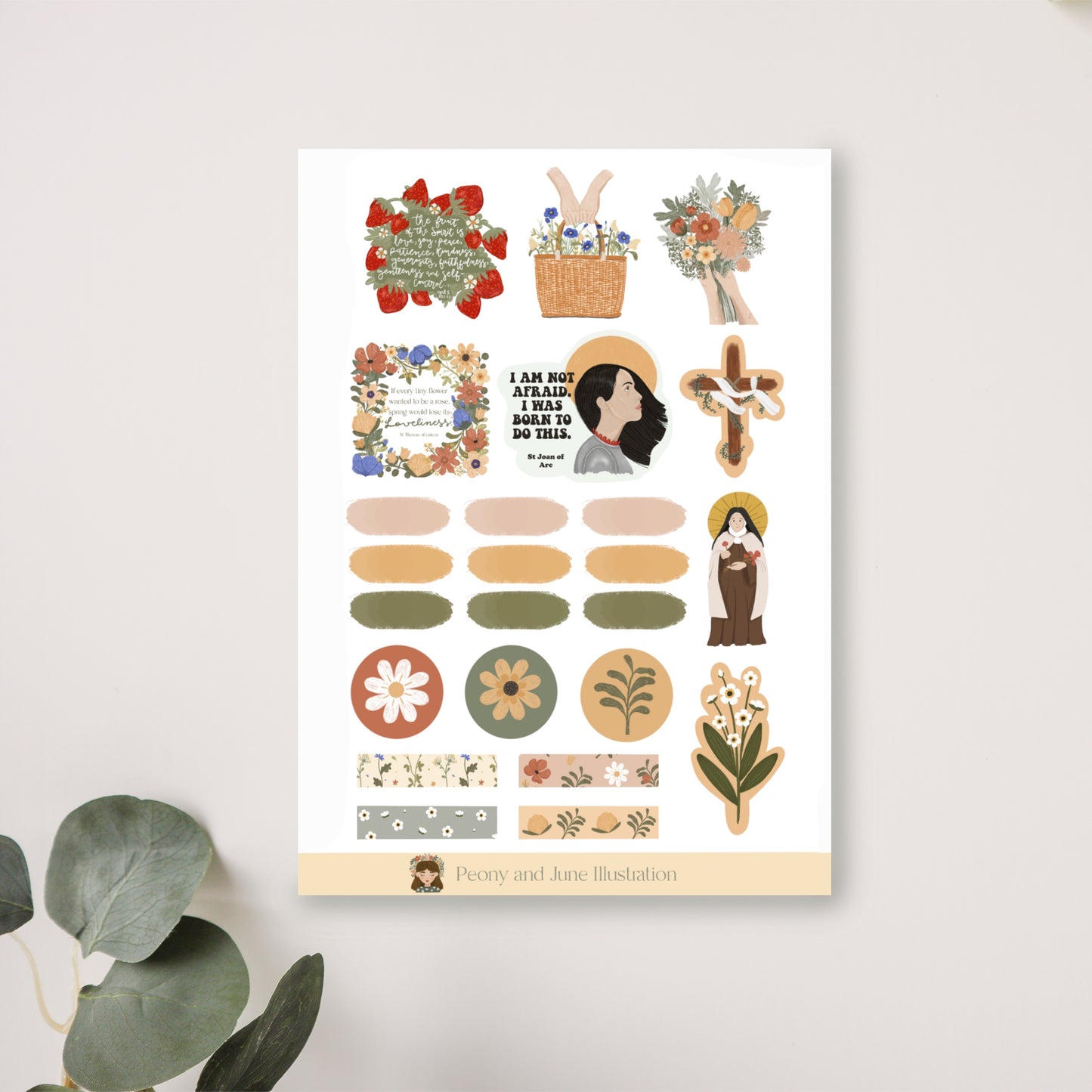 Catholic Sticker Sheet