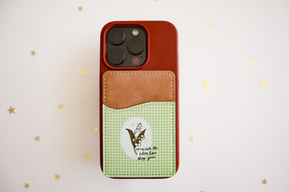 Consider the Lilies Phone Wallet