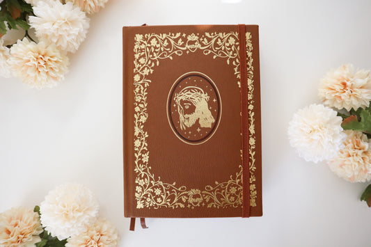 Crown of Thorns Leather Journal