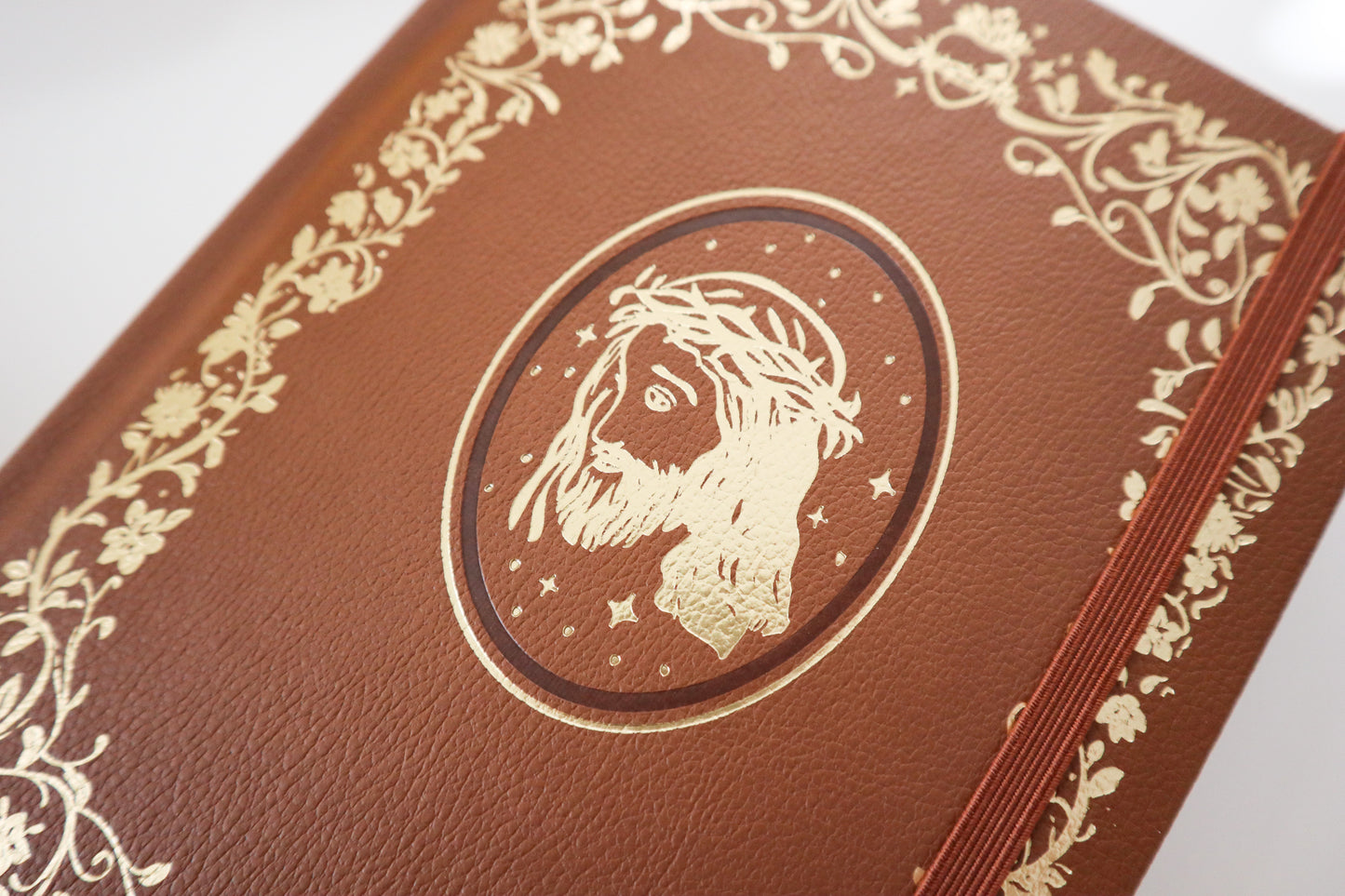 Crown of Thorns Leather Journal