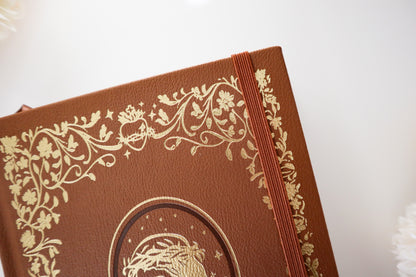 Crown of Thorns Leather Journal