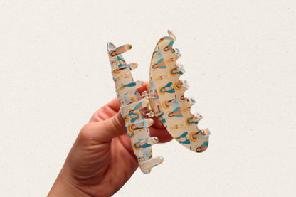 Blessed Mother Pattern Hair Clip