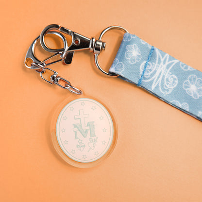 Auspice Maria Lanyard Keychain