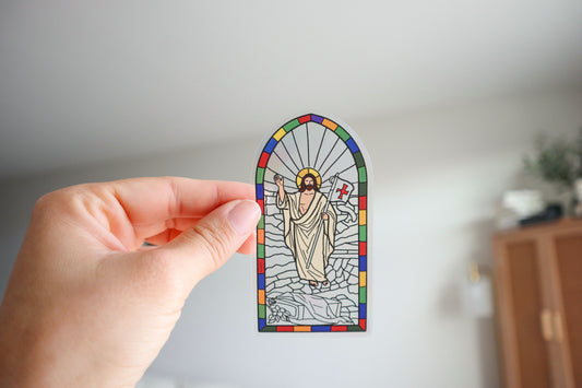 Jesus is Risen Suncatcher